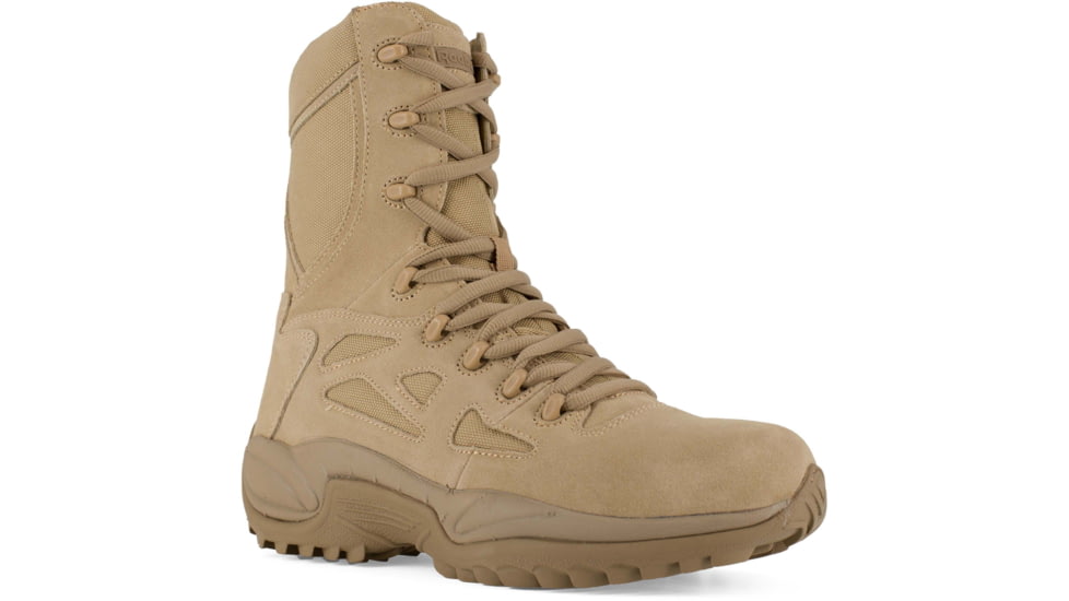 Reebok Rapid Response RB 8in. Tan Boot, 15 RB8895-TAN-15-MEN-W