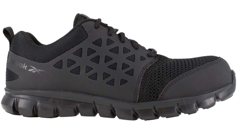 Reebok Sublite Cushion Work Womens Athletic Shoe W/ Composite Toe - Black - RB039-M-040