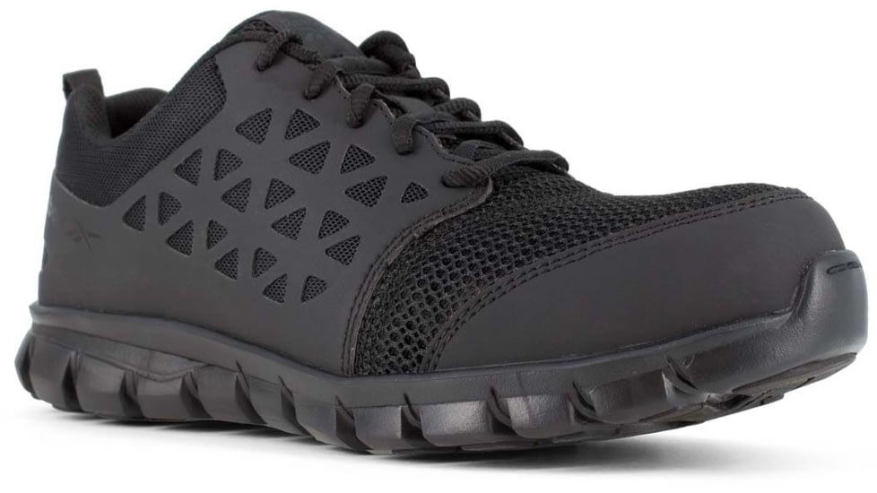 Reebok Sublite Cushion Work Womens Athletic Shoe W/ Composite Toe - Black - RB039-M-040