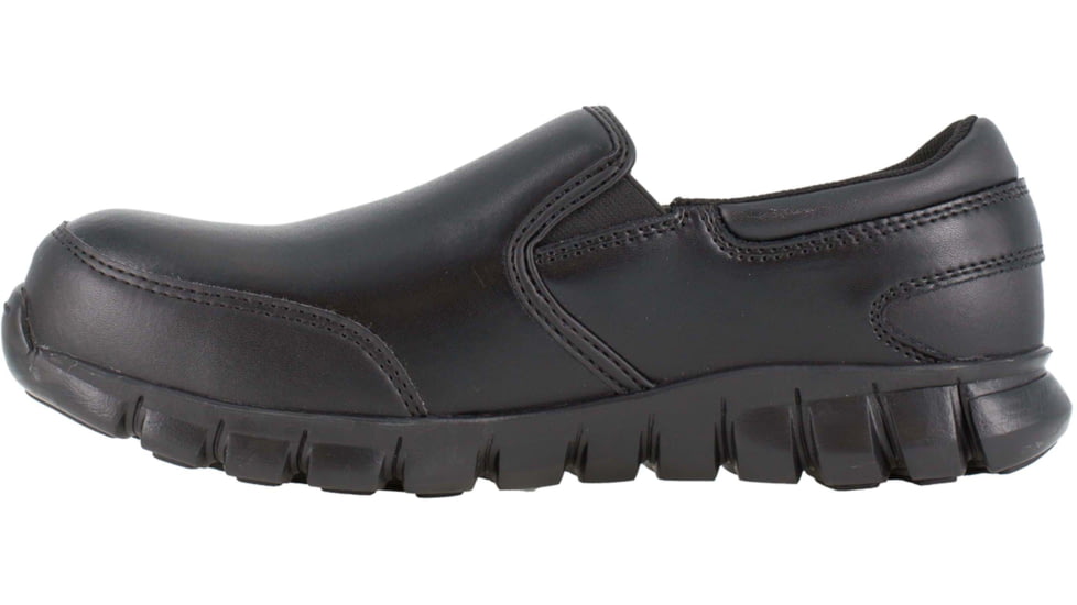 Reebok Sublite Cushion Work Shoe - Mens, Black, 9.5, Medium, 690774453197