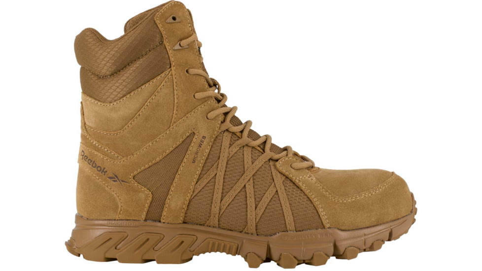 Reebok Trailgrip Tactical 8in Boots w/Composite Toe - Mens, Coyote, 16 US, Regular, RB3460-M-160