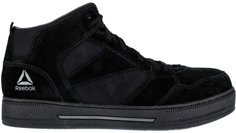 Reebok Womens Dayod Skateboard Hi Top Shoe, Black, 6, RB173-BLACK-6-Womens-W