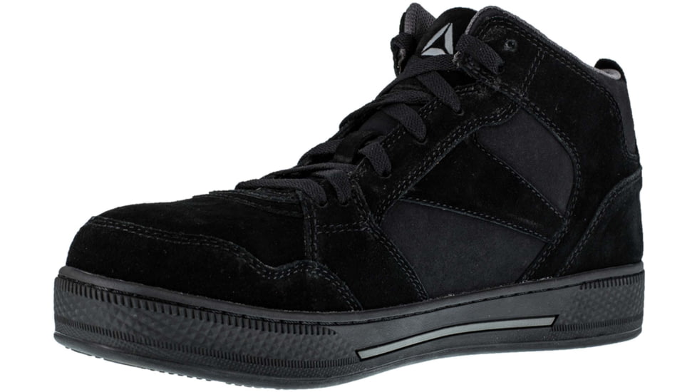 Reebok Womens Dayod Skateboard Hi Top Shoe, Black, 6, RB173-BLACK-6-Womens-W