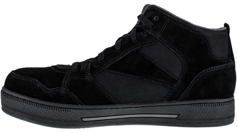 Reebok Womens Dayod Skateboard Hi Top Shoe, Black, 6, RB173-BLACK-6-Womens-W