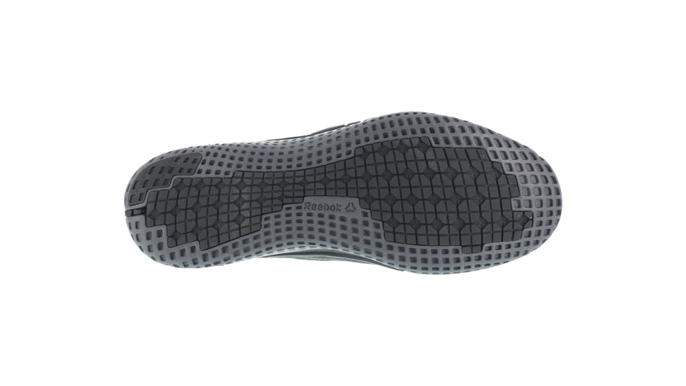 Reebok Zprint Athletic Oxford, Steel Toe Work Shoe - Mens, Medium, Black, 8.5, 690774502253