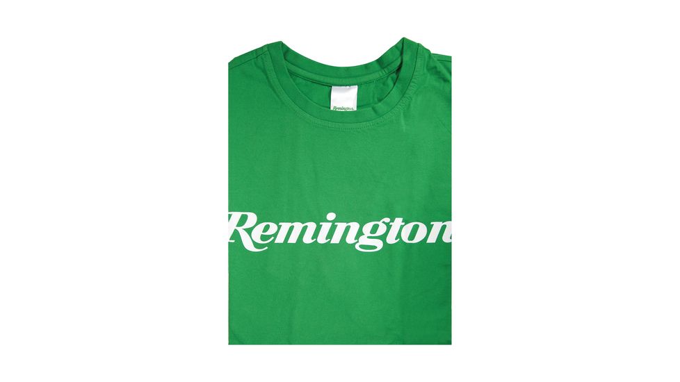 Remington Logo T-Shirts Green Sold By The Case Which Includes 2 Medium/4 Large/4 X-Large/4 XX-Large/2 XXX-Large Total 16 Pieces Per Case
