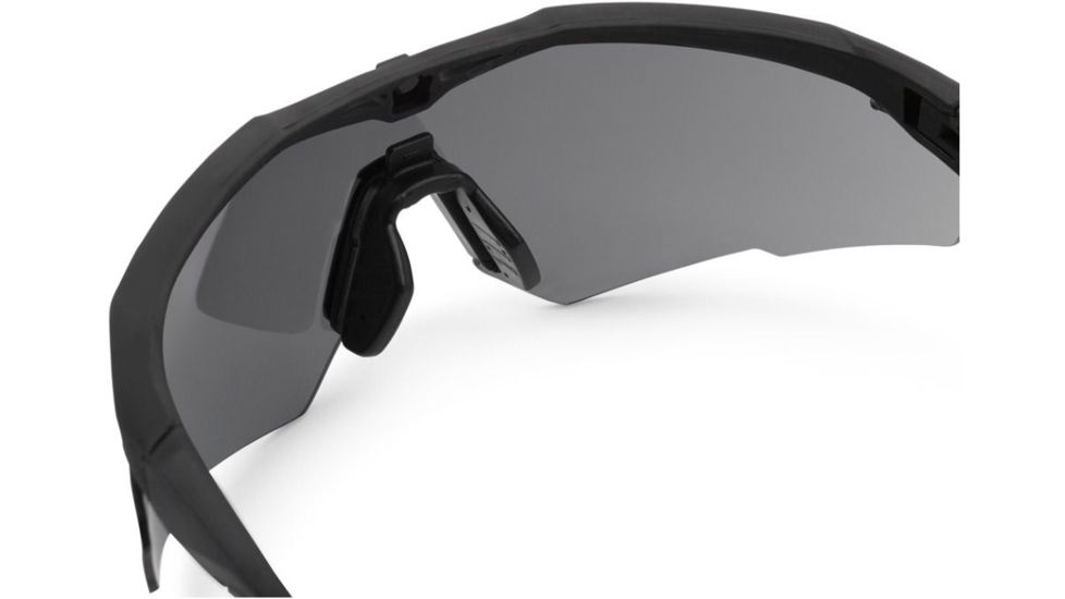 Revision Stingerhawk Eyewear Deluxe Shooters Kit, Clear/Solar/Vermillion Lens, Black Frame, Regular, 4-0152-0006
