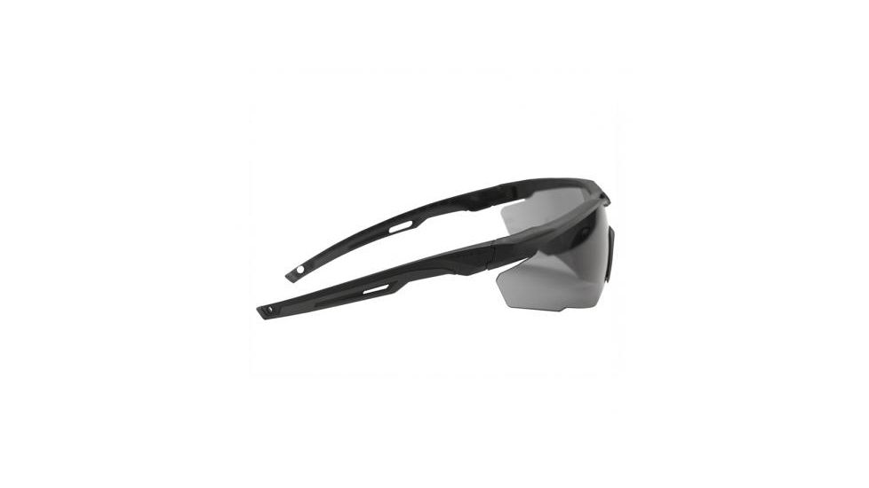 Revision Stingerhawk Eyewear System US Military Kit,Black Frame,Clear and Smoke Lens,Head Strap,Microfiber Pouch and Case 4-0152-0001