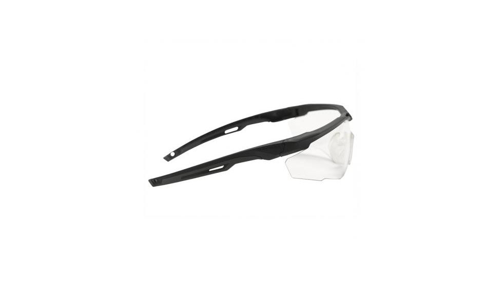 Revision Stingerhawk Eyewear System US Military Kit,Black Frame,Clear and Smoke Lens,Head Strap,Microfiber Pouch and Case 4-0152-0001