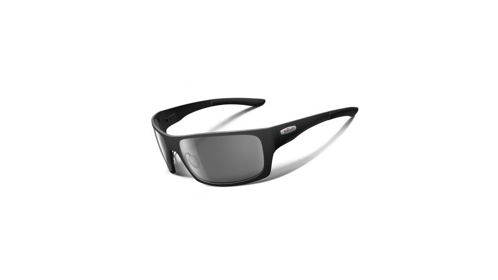 Revo Waterway Matte Black Metal Frame, Graphite Lens Sunglasses - RE8005-01