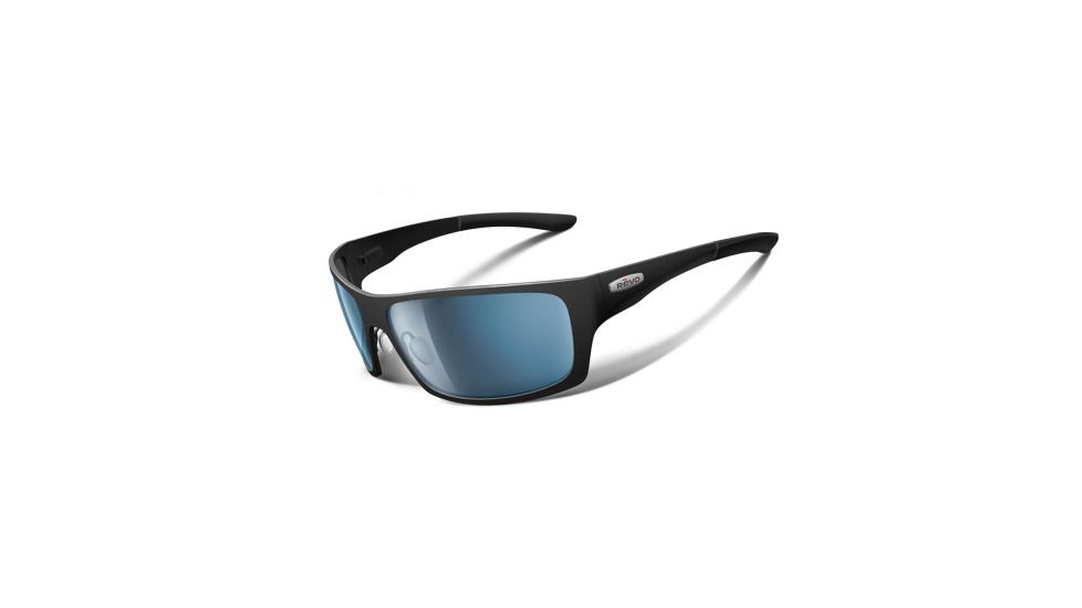 Revo Waterway Matte Black Metal Frame, Water Lens Sunglasses - RE8005-04