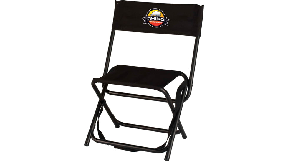 Rhino Blinds Big Boy Foldable Hunting Chair, Black, RC-011