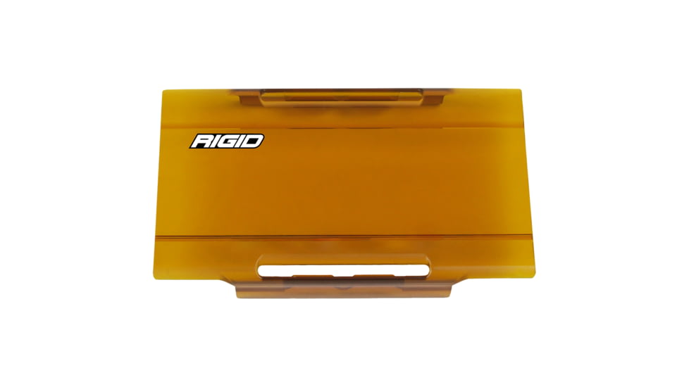 Rigid Industries E-Series Lens Cover, Yellow, 6in, 106933