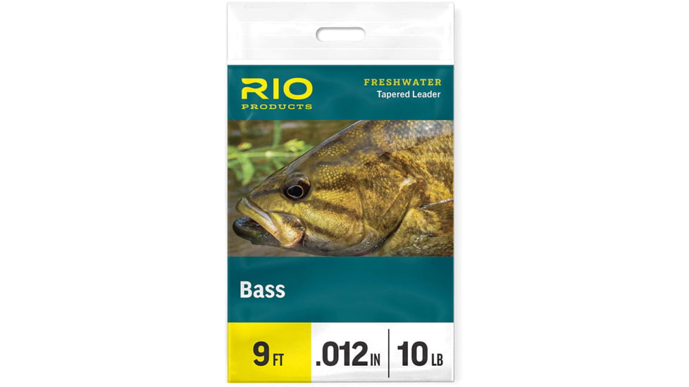 RIO Products Bass Leaders, 9Ft 12Lb 5.5Kg, RIO-24203