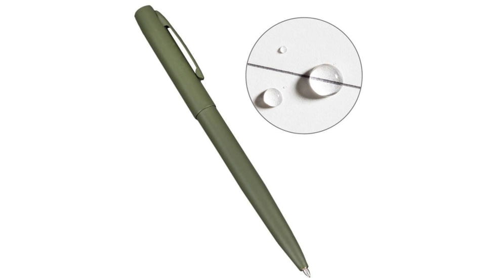 Rite in the Rain All-weather Metal Pen, Green - OD97