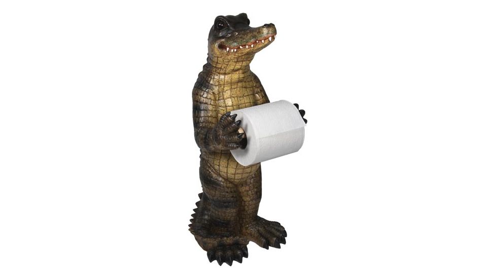 River's Edge Alligator Standing Toilet PaperHolder 806005