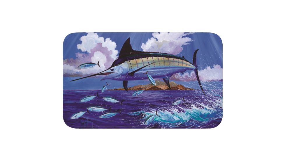 River's Edge Guy Harvey Marlin Memory Foam Mat, 31.5in x 20in 4013503