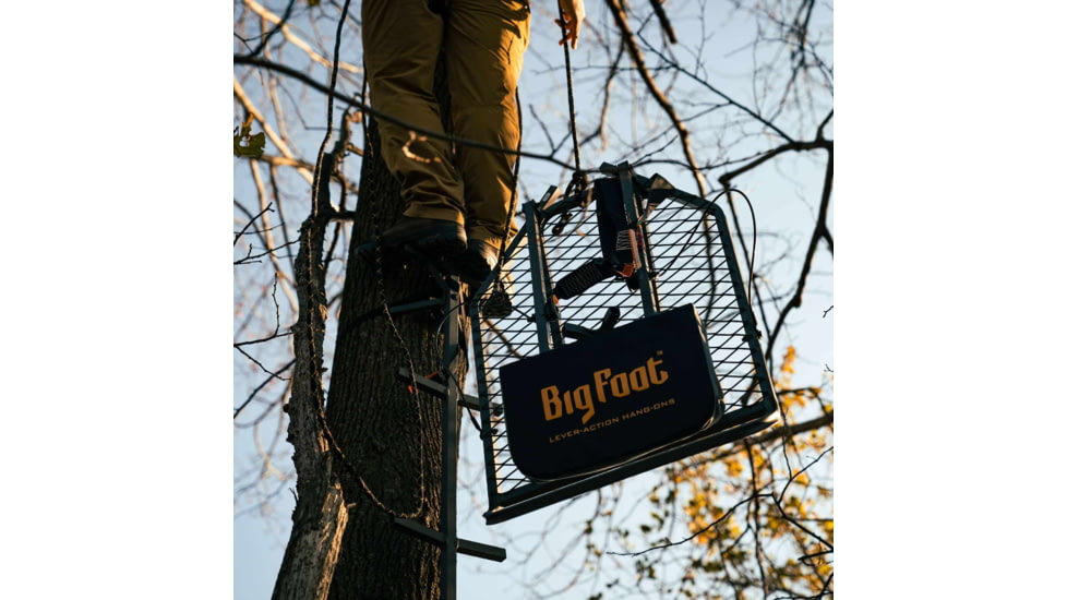 Rivers Edge Treestands Standard 2-man Ladder Stand, Black RE640