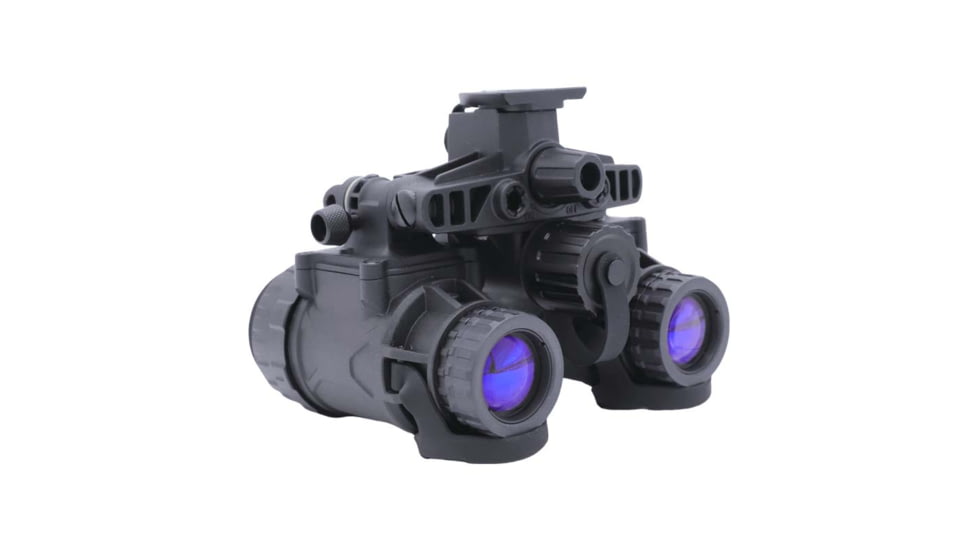 RIX RNV-31 1x25mm Night Vision Binoculars With White Tubes 1400 FOM, Black, Small, RNV31W14