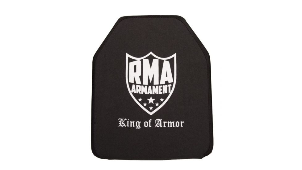 RMA Armament Level III Hard 1.3in Armor Plate, Single-Curve, NIJ .06 Certified, Model 1078 1078