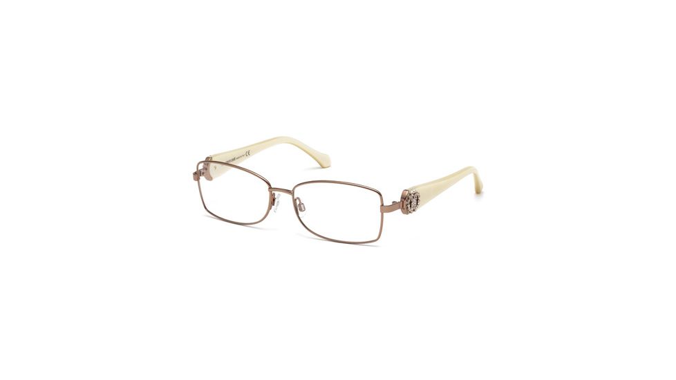 Roberto Cavalli RC0931 Eyeglass Frames - Shiny Light Bronze Frame Color