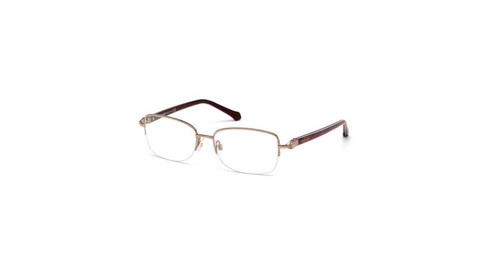 Roberto Cavalli RC0939 Eyeglass Frames - Shiny Light Bronze Frame Color