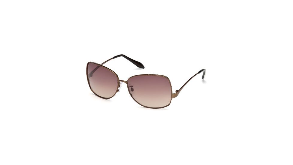 Roberto Cavalli RC660S Sunglasses - Shiny Dark Brown Frame Color, Gradient Brown Lens Color