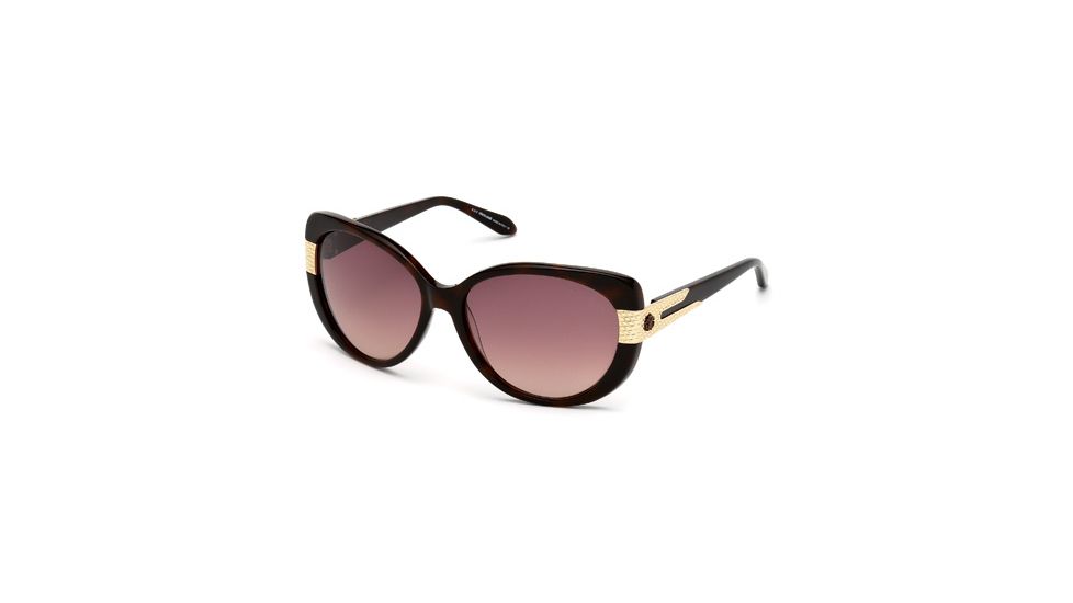 Roberto Cavalli RC745S Sunglasses - Dark Havana Frame Color