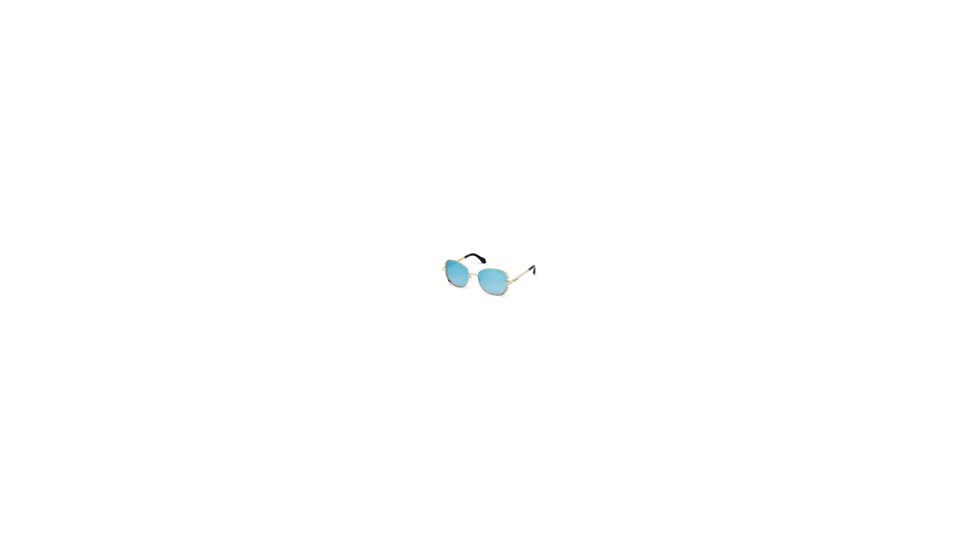 Roberto Cavalli RC974S Sunglasses - Gold Frame Color, Blue Mirror Lens Color