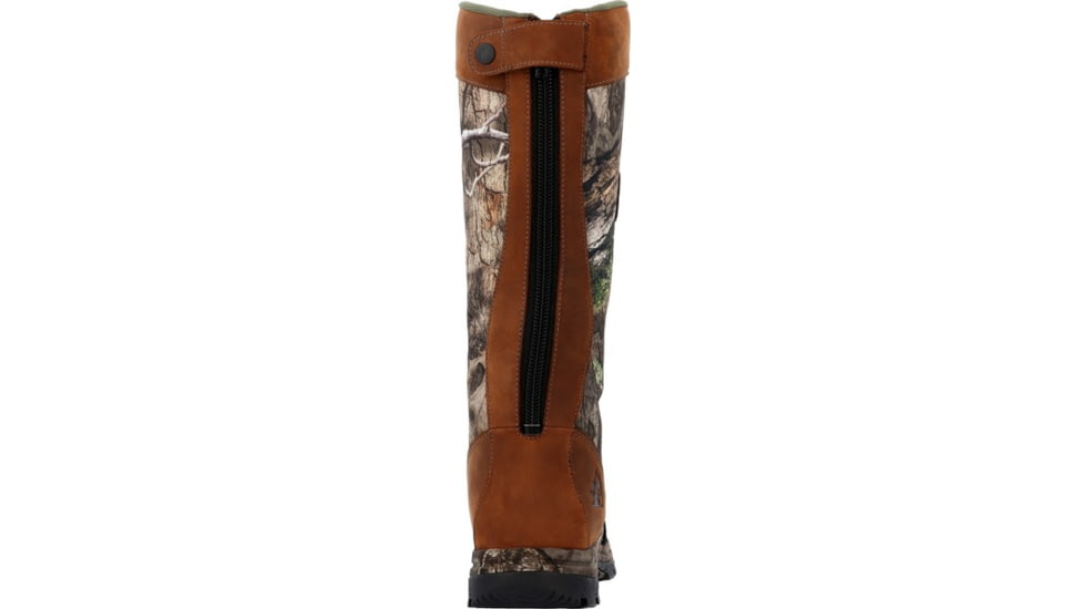 Rocky Boots Lynx Snake Zip-Up Hunting Boots - Mens, Mossy Oak Country DNA, 12, RKS0617-M-12