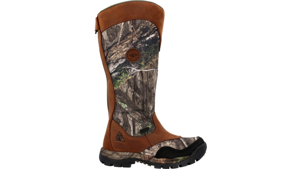 Rocky Boots Lynx Snake Zip-Up Hunting Boots - Mens, Mossy Oak Country DNA, 12, RKS0617-M-12