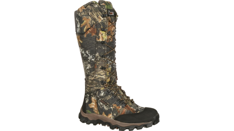 Rocky Boots Lynx Waterproof Snake Boot - Mens, Mossy Oak Break Up, 10.5, Wide, FQ0007379-WI-10.5