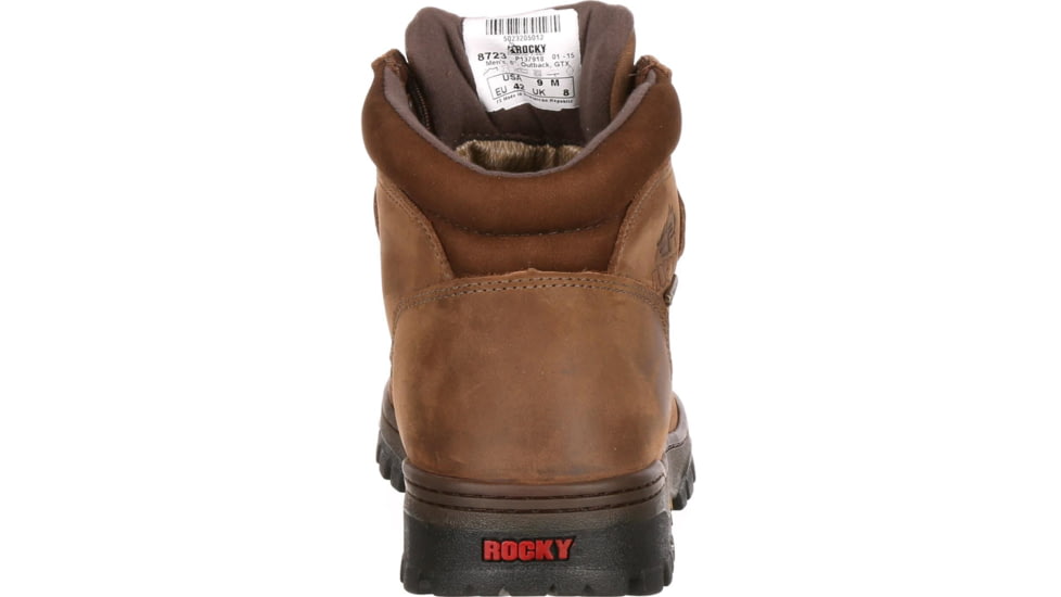 Rocky Boots Outback Gore-Tex Waterproof Hiker Boot - Mens, Light Brown, 10, Wide, FQ0008723-WI-10