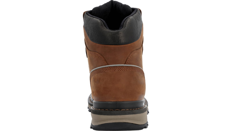 Rocky Boots Rams Horn Waterproof Composite Toe Work Boot - Mens, Crazy Horse, 8, Wide, RKK0388-W-8