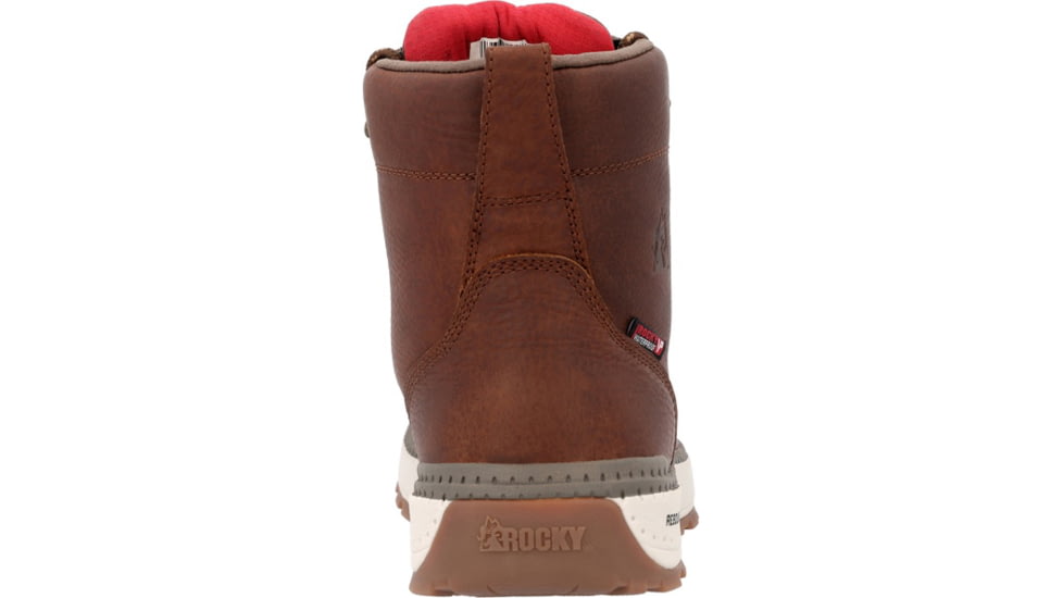 Rocky Boots Rebound Wedge Composite Toe Work Boot - Mens, 6in, Tobacco, 12, RKK0435-M-12