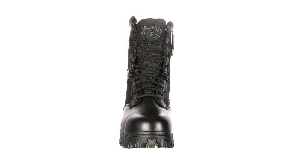 Rocky Boots Alpha Force Waterproof 400g Insulated Public Service Boot - RKYD011BK11M