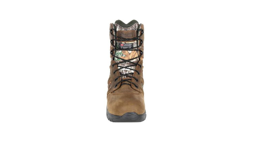 Rocky Deer Stalker Boot, Realtree Edge, Men's 8, RKS0411-8