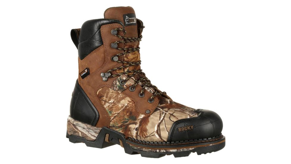 Rocky Hunt MAXX Boot 800g, Realtree Xtra, 9, RKS0322-9