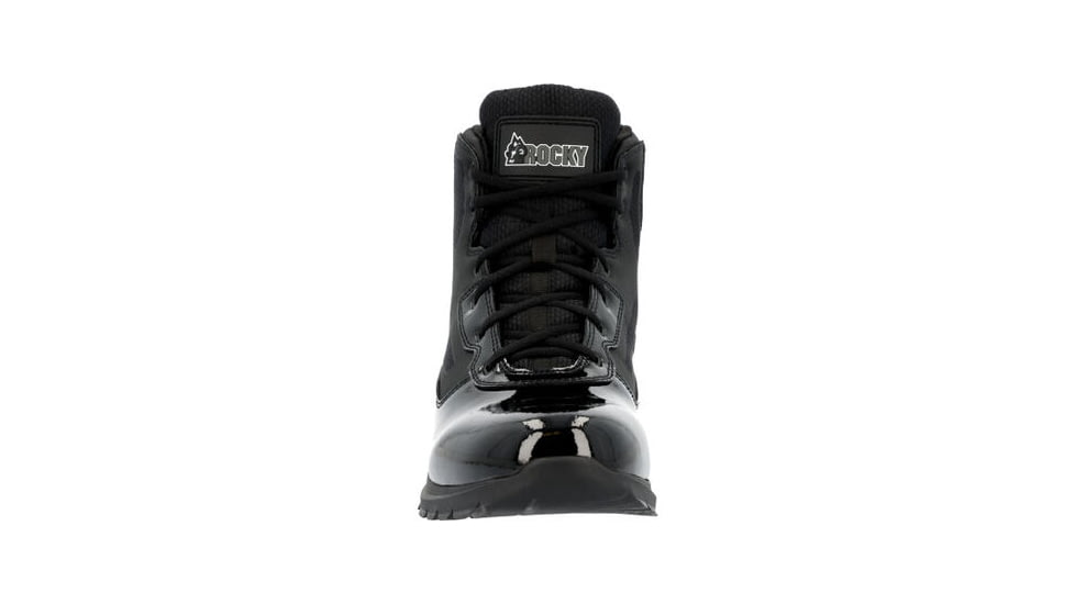 Rocky Cadet 6in Side Zip Public Service Boots - Men's, Black, 8.5 US, Wide, RKD0105BK85W