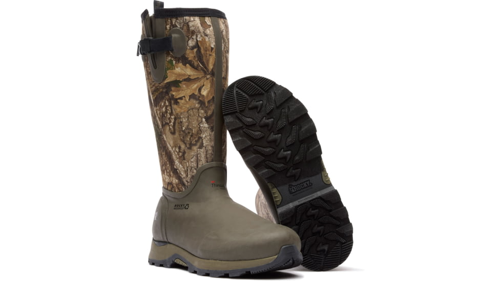 Rocky Trophy Series 1000G Insulated Pull-On Boots - Mens