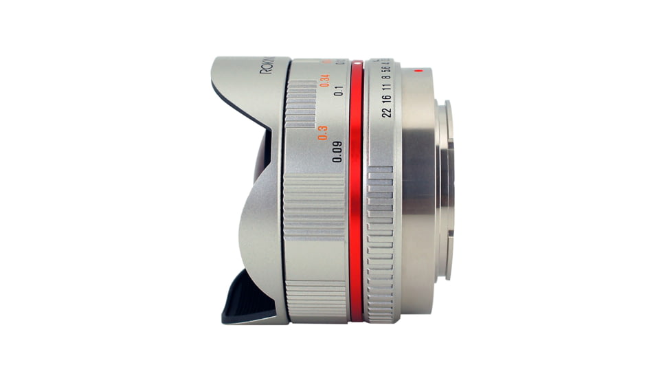 Rokinon 7.5mm F3.5 UMC Ultra Wide-Angle Fisheye Camera Lens for Micro 4/3 Mount (Silver) FE75MFT-S