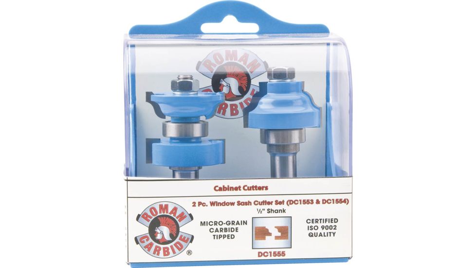 Roman Carbide 2 pc. Window Sash Cutter Set DC1553 DC1554 DC1555