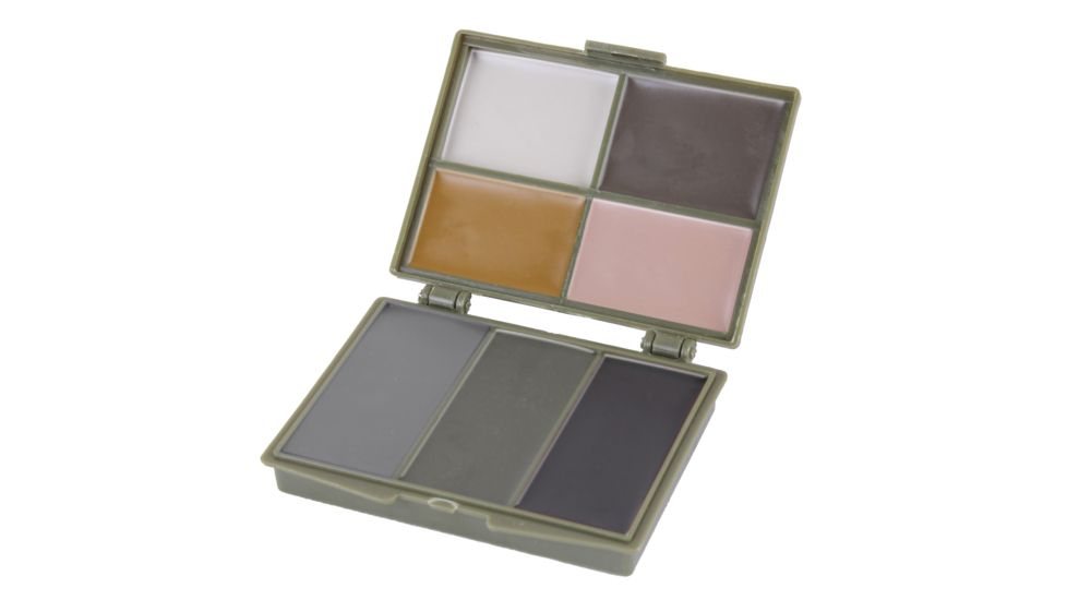 Rothco 7 Color Camo Face Paint Compact, 8219