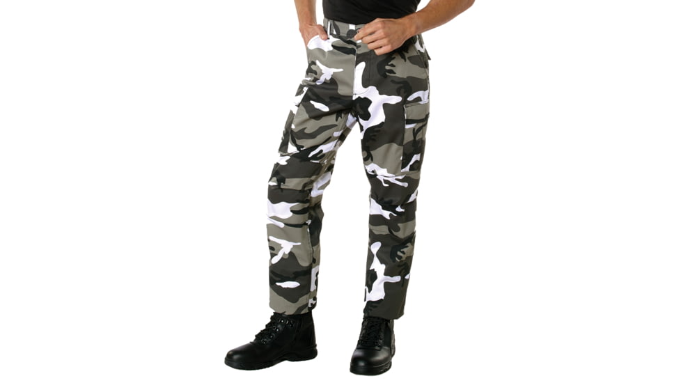 Rothco Color Camo Tactical BDU Pants - Mens, City Camo, 5XL, 78910-CityCamo-5XL