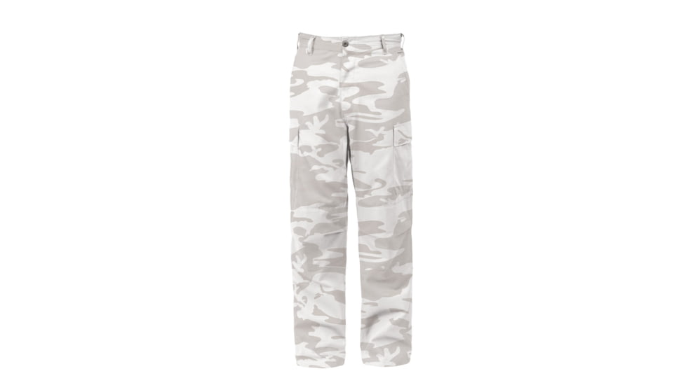 Rothco Color Camo Tactical BDU Pants - Mens, Small, White Camo, 4936-WhiteCamo-S