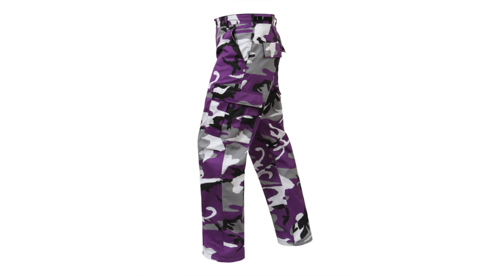 Rothco Color Camo Tactical BDU Pants - Mens, Ultra Violet Camo, 4XL, 79270-UltraVioletCamo-4XL