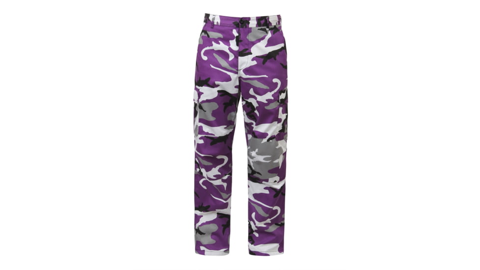 Rothco Color Camo Tactical BDU Pants - Mens, Ultra Violet Camo, 4XL, 79270-UltraVioletCamo-4XL