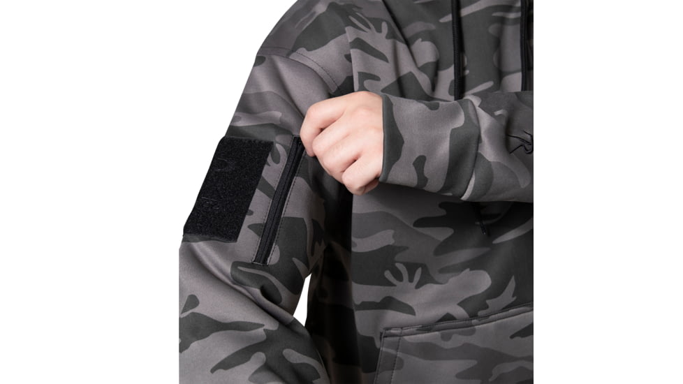 Rothco Concealed Carry Hoodie, 3XL, Black Camo, 6137-BlackCamo-3XL
