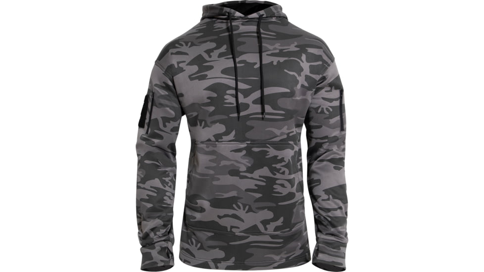 Rothco Concealed Carry Hoodie, 3XL, Black Camo, 6137-BlackCamo-3XL