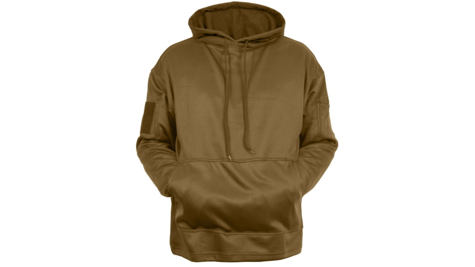 Rothco Concealed Carry Hoodie, Coyote Brown, M, 2081-CoyoteBrown-M
